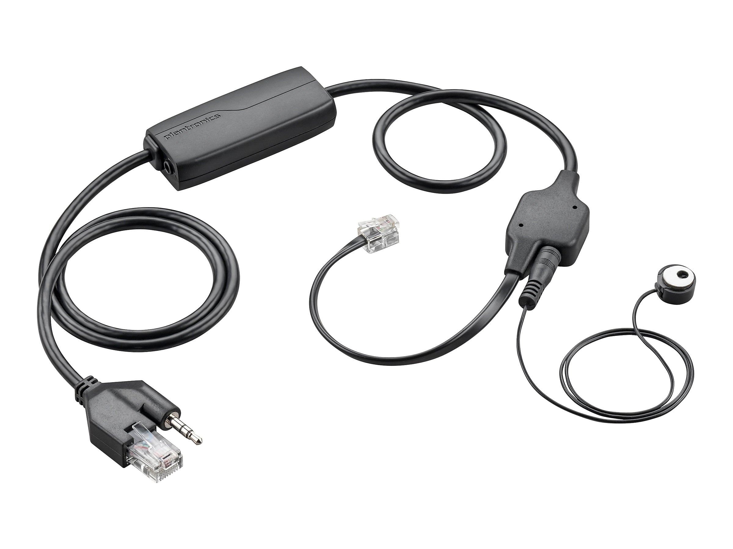 Poly APV-63 Electronic Hook Switch Cable, Black (85R01AA)