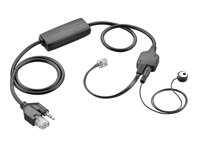 Poly APV-63 Electronic Hook Switch Cable, Black (85R01AA)