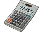 Casio 8-Digit Desktop Calculator, Gray (MS-80B)