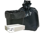 Berry Global Classic 16 Gallon Industrial Trash Bag, 24" x 33", Low Density, 0.6mil, Black, 500 Bags/Box (WEBB33-790154)