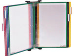 Tarifold Wall Mount Document Holder, 8.5" x 11", Vertical, Wall-Mounted, Multicolor, PVC (W291)