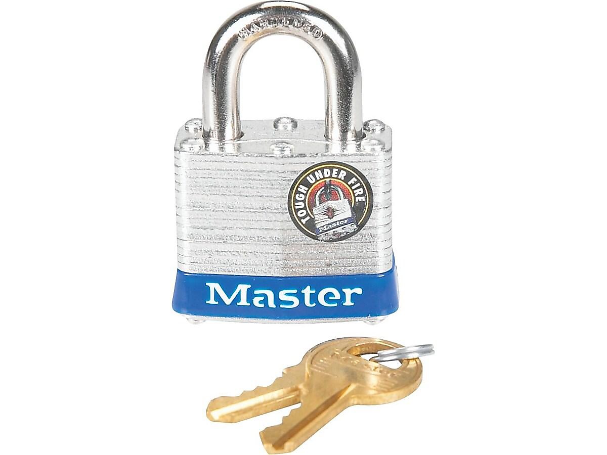 Master Lock Key Padlock, Each (3D)