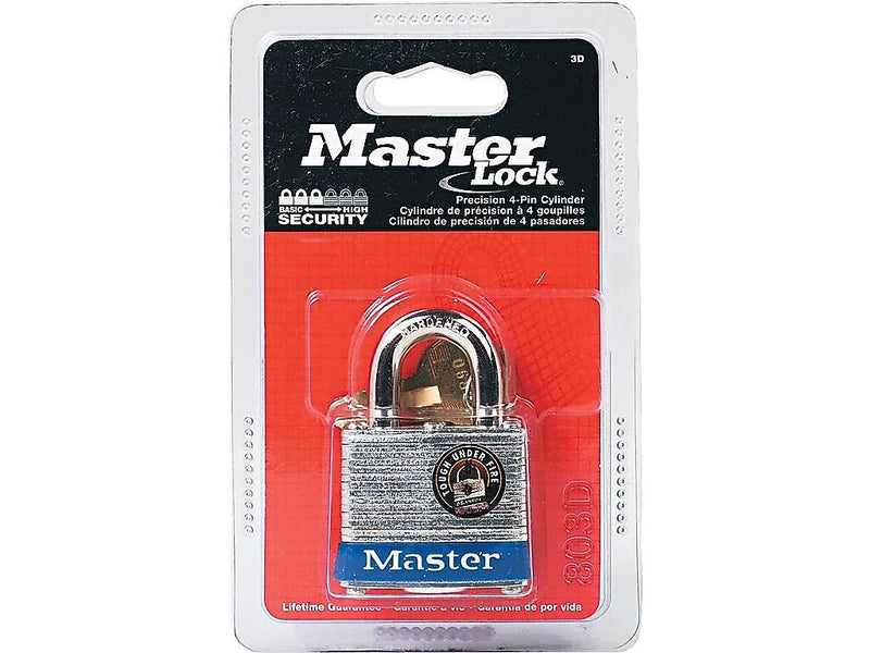 Master Lock Key Padlock, Each (3D)