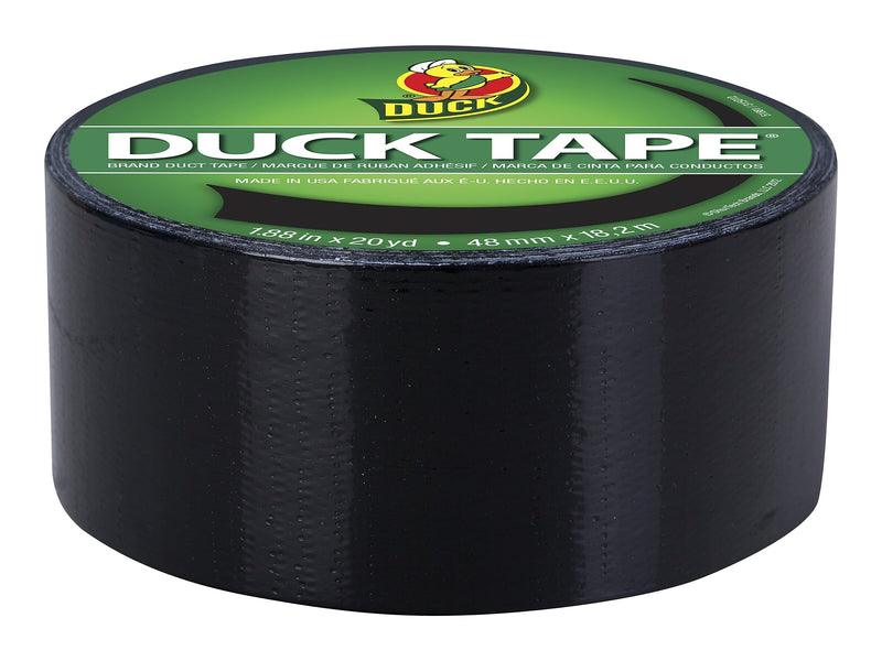 Duck Heavy Duty Duct Tape, 1.88" x 20 yds., Black (1265013)