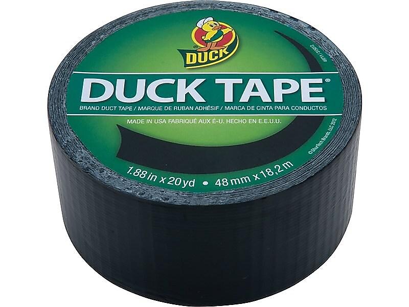 Duck Heavy Duty Duct Tape, 1.88" x 20 yds., Black (1265013)