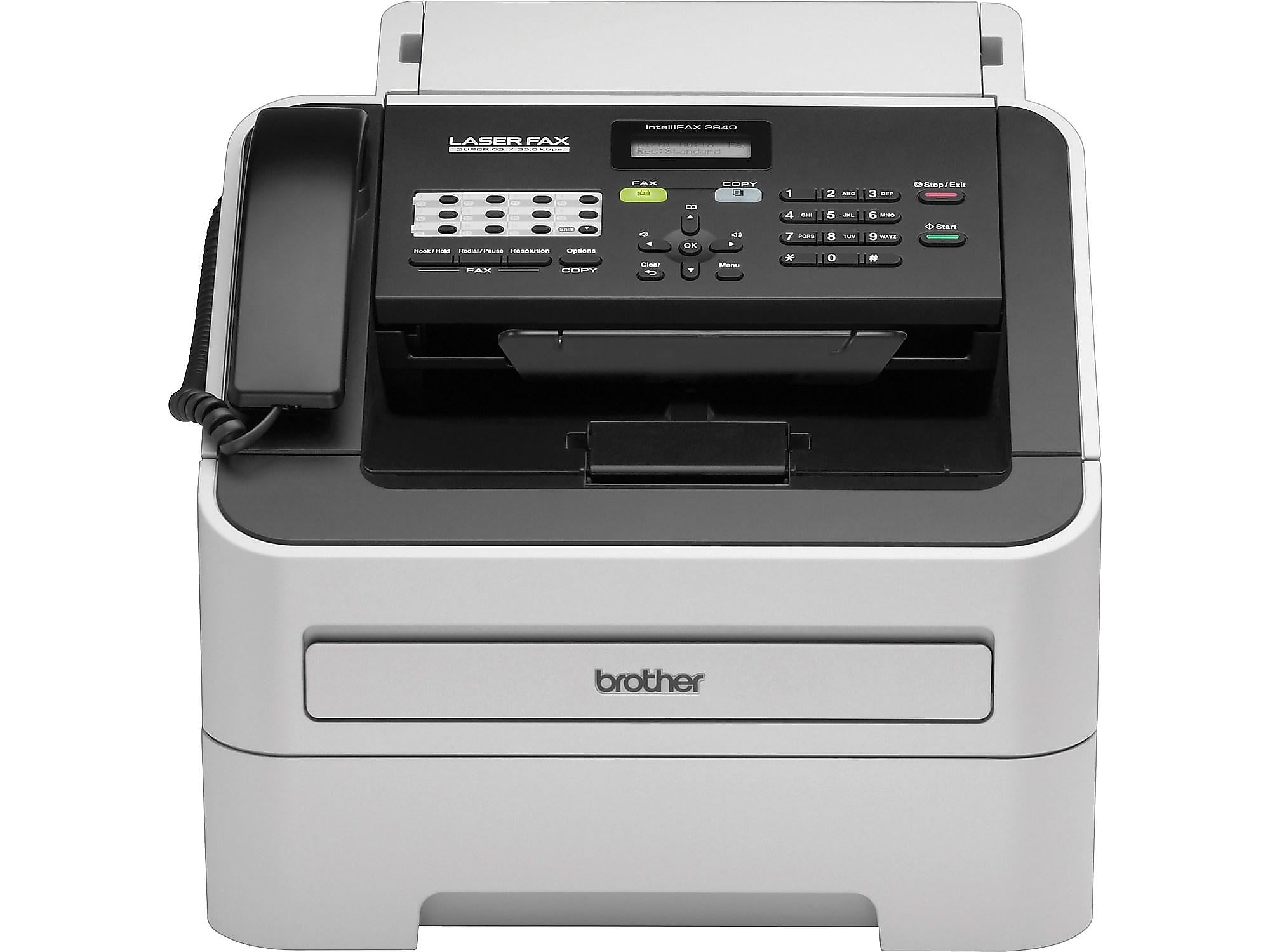 Brother IntelliFAX FAX2840 High-Speed Laser Fax Machine
