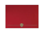 Great Papers Classic Crest Certificate Holders, 8.5" x 11", Red, 5/Pack (903031S)