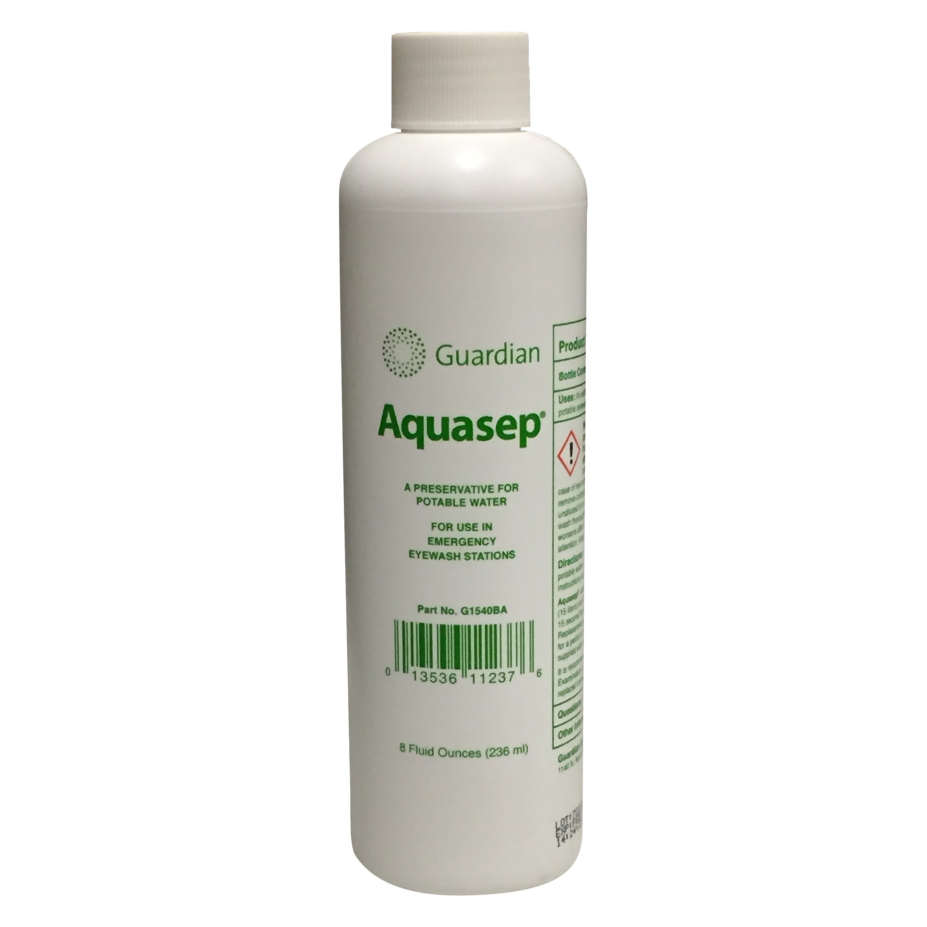 Guardian Equipment Aquasep Solution Refill, 8 oz Bacteriostatic Additive, 4/Pack (333-G1540BA-R)