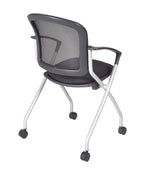 Regency Cadence Mesh Nesting Chair, Black, 12/Pk (2309BK12PK)
