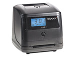Pyramid Auto Calculating Punch Card Time Clock System, Black (5000+)