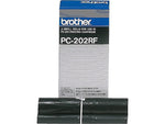 Brother PC-202RF Black Refill Rolls, 2/Pack