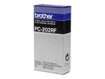Brother PC-202RF Black Refill Rolls, 2/Pack