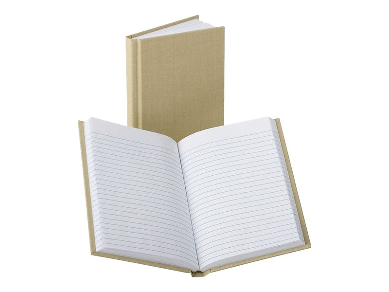 Boorum & Pease Pocket Notebook, 4.13" x 7", College Ruled, 192 Sheets, Beige (6559EE)
