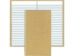 Boorum & Pease Pocket Notebook, 4.13" x 7", College Ruled, 192 Sheets, Beige (6559EE)