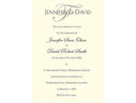 Great Papers 5.5"W x 7.75"H Celebration Invitations, Ivory, 100/Pack