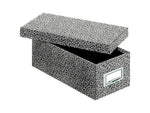 Pendaflex Index Card File Box, Black Agate, 1000 Card Capacity (GLW 93 BLA)
