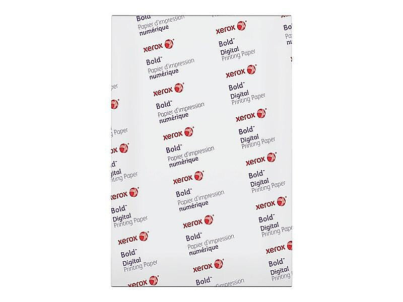 Xerox Bold Digital 18" x 12" Color Copy Paper, 28 lbs., 100 Brightness, 500 Sheets/Ream, 4 Reams/Carton (3R11763)