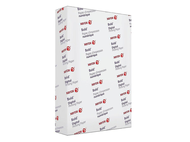 Xerox Bold Digital 18" x 12" Color Copy Paper, 28 lbs., 100 Brightness, 500 Sheets/Ream, 4 Reams/Carton (3R11763)