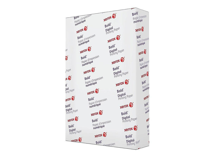 Xerox Bold Digital 18" x 12" Color Copy Paper, 28 lbs., 100 Brightness, 500 Sheets/Ream, 4 Reams/Carton (3R11763)