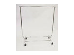 Nahanco 48" x 22.5" Single-Rail Garment Rack, Chrome Metal (RCS-1)