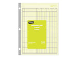 Staples Columnar Books, 100 Pages, 4 Columns, Green, 2/Pack (217844ABF)