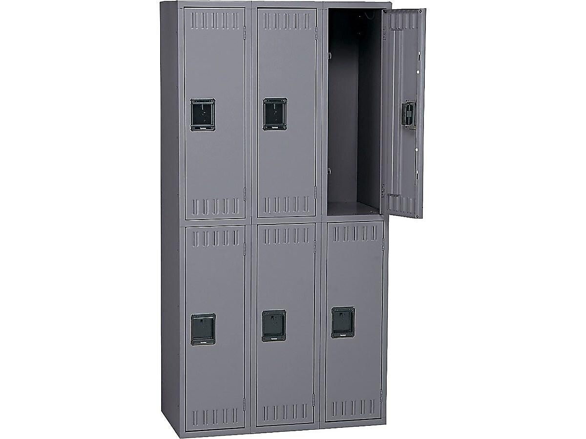 Tennsco 72" Gray Gym Locker (DTS-121836-C)