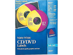 Avery Inkjet Media Labels, Matte White, 100/Box (8691)