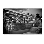 Trademark Fine Art Philippe Hugonnard 'US Diner' 12" x 19" Canvas Stretched (190836119004)