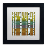 Trademark Fine Art Michelle Calkins 'Birches 2.0' 11" x 11" Matted Framed (190836070510)