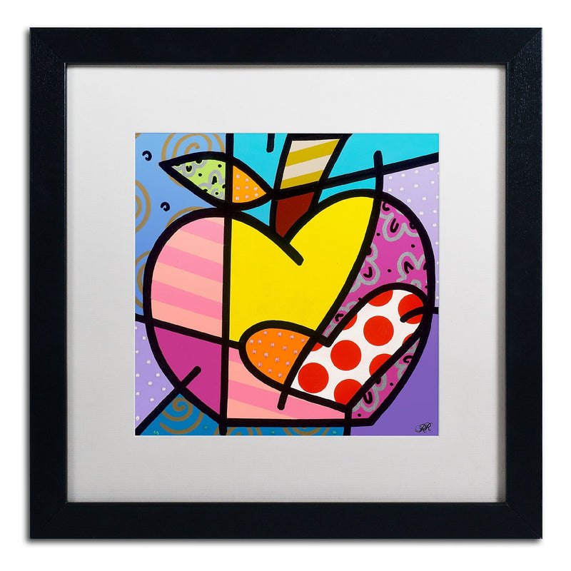 Trademark Fine Art Roberto Rafael 'Big Apple IV' 16" x 16" Matted Framed (190836279395)