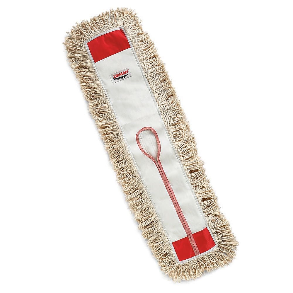 Libman 36" Dust Mop Refill, 100% Cotton, 6 Pack (#925)