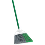 Libman Precision Angle 11" Broom, Steel Handle, 6/Pack (201)