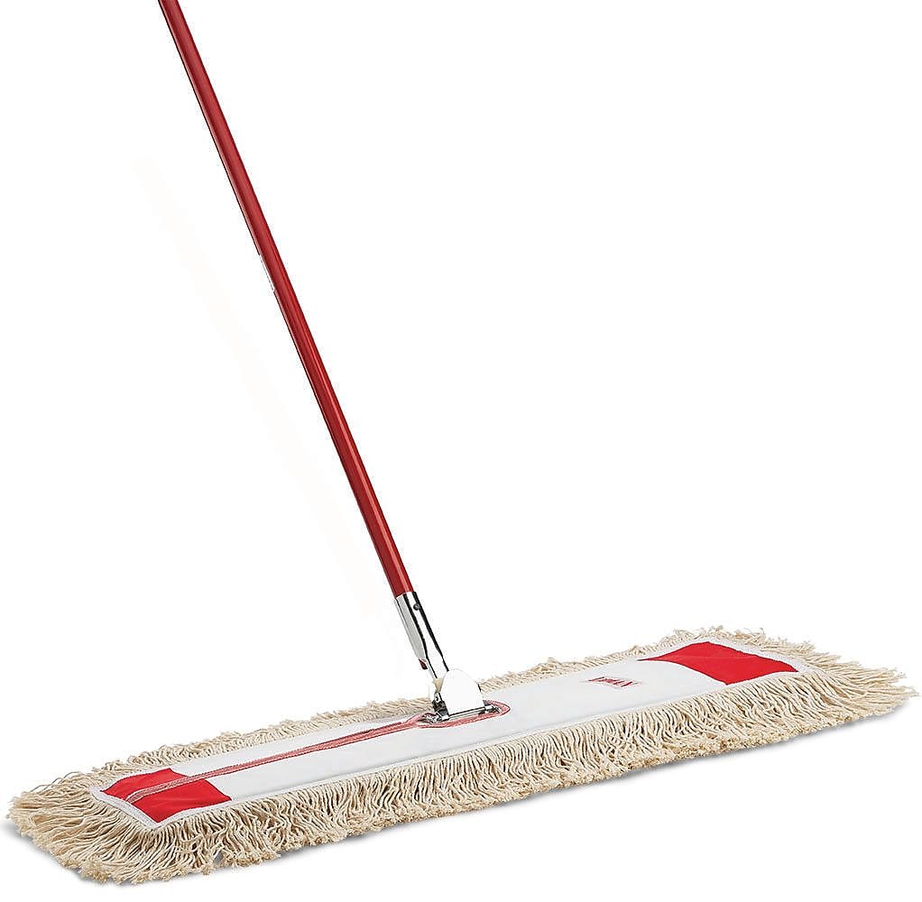 Libman Dust Mop Frame, Red/White, 6/Carton (0924006)