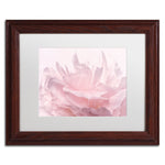 Trademark Fine Art Cora Niele 'Pink Peony Petals III' 11" x 14" Matted Framed (190836307661)