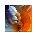 Trademark Fine Art Philippe Hugonnard 'Antelope Canyon' 14" x 14" Canvas Stretched Art Print (190836100149)