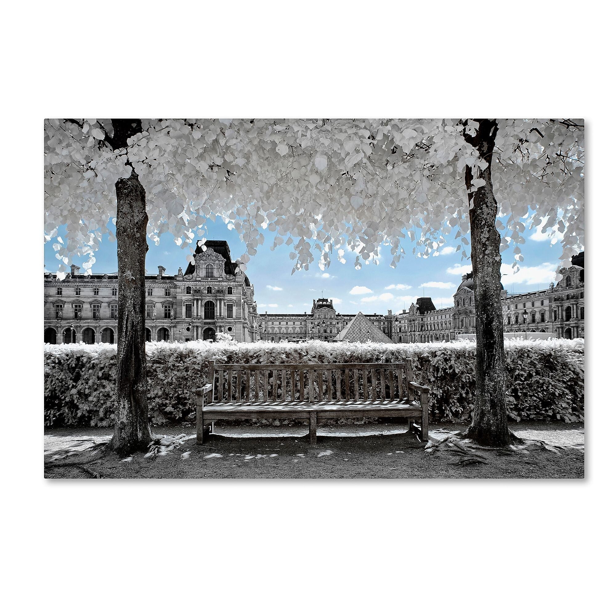 Trademark Fine Art Philippe Hugonnard 'Another Look at Paris XIX' 12" x 19" Canvas Stretched Art Print (190836044214)