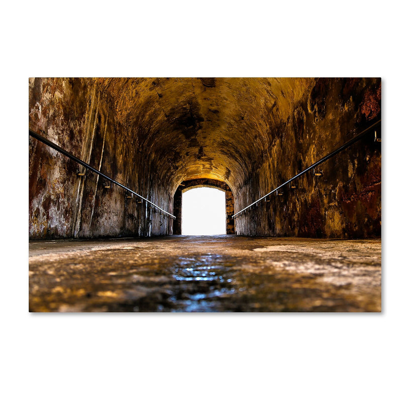 Trademark Fine Art CATeyes 'Castillo de San Felipe del Morro 13' 12" x 19" Canvas Stretched Art Print (190836035892)