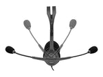 Logitech H111 3.5mm Stereo Computer Headset, On-Ear, Black (981-000612)