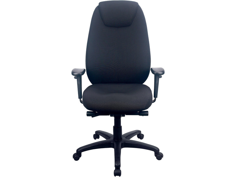 Tempur-Pedic Ergonomic Fabric Swivel Computer and Desk Chair, Black (TP6400-BLK)
