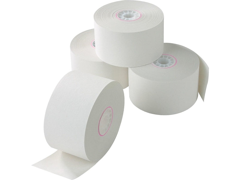Staples Bond Paper Rolls, 1-Ply, 3" x 165', 50/Carton (3550)