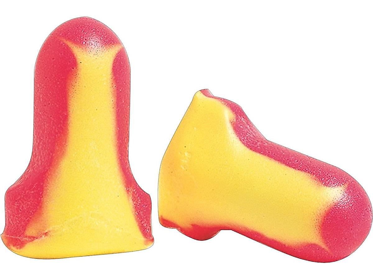 Howard Leight Laser Lite Uncorded Earplugs, 32 dB, Magenta/Yellow, 500/Box (LL-1-D)