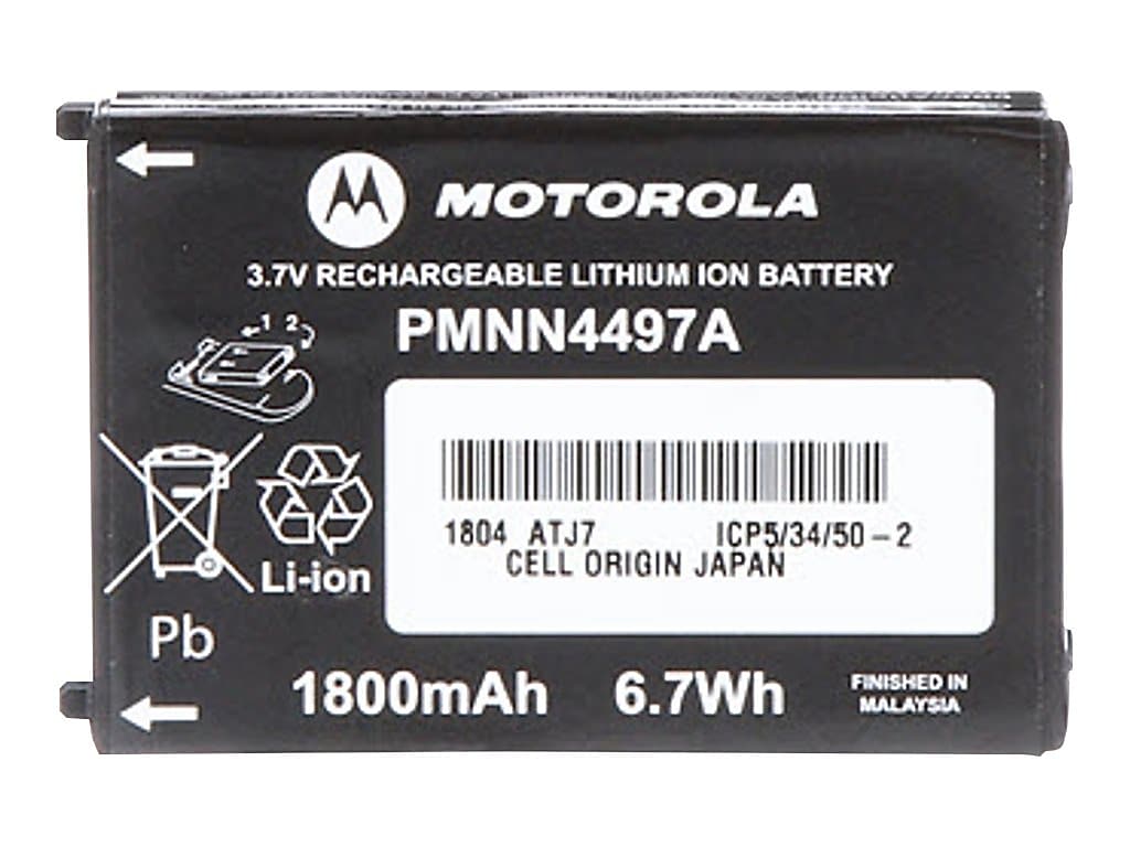 Motorola Li-on Battery for CLS Series Radios (PMNN4497)
