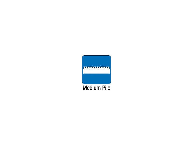 AbilityOne Industries Carpet & Hard Floor Chair Mat, 60" x 60", Medium-Pile, Clear (NSN1516518)
