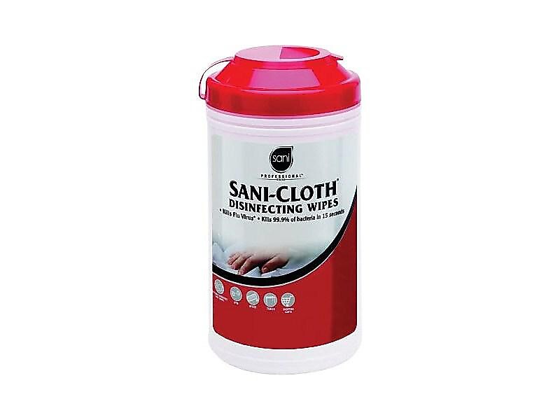 Sani-Cloth Professional Disinfecting Wipes, 200 Wipes/Container, 6/Carton (NICP22884CT)