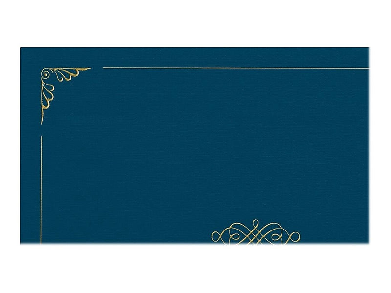 Oxford Certificate Holders, 11.25" x 8.75", Dark Blue, 5/Pack (29900235BGD)