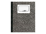 National Brand 1-Subject Composition Notebooks, 7.87" x 10", College Ruled, 80 Sheets, Black (43461)