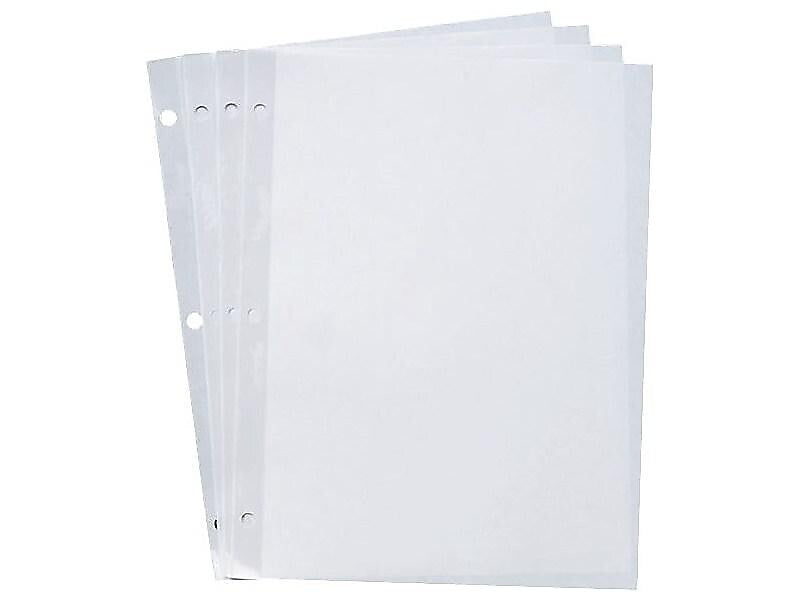 Rediform Unruled Filler Paper, 11" x 8.5", White, 100/Pack (RED20121)
