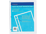 Rediform Unruled Filler Paper, 11" x 8.5", White, 100/Pack (RED20121)