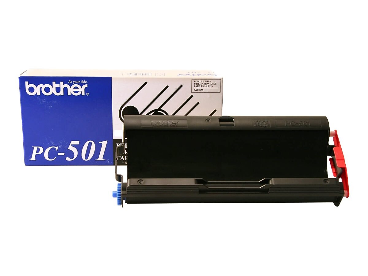 Brother PC-501 Black Standard Yield Fax   Cartridge