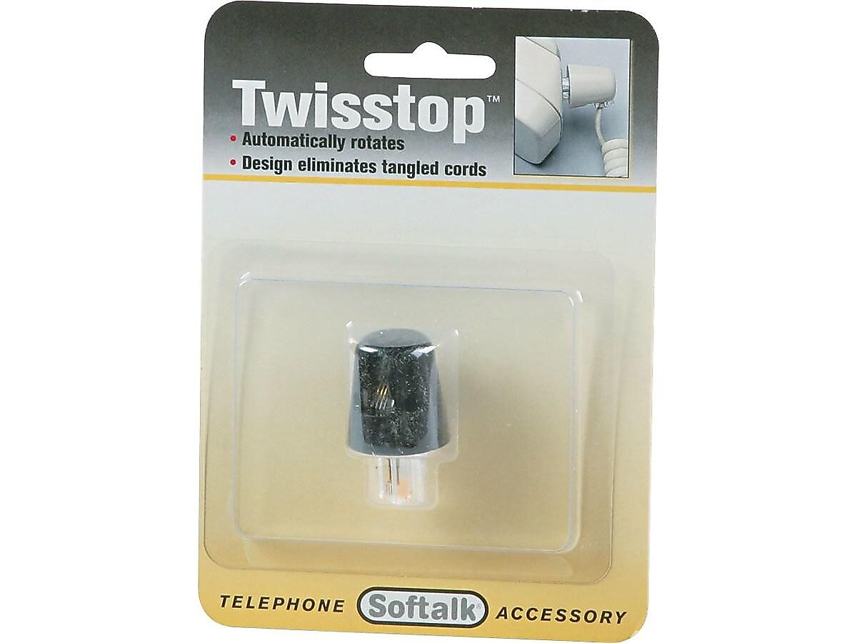 Softalk Twisstop 1500 Cord Detangler, Black